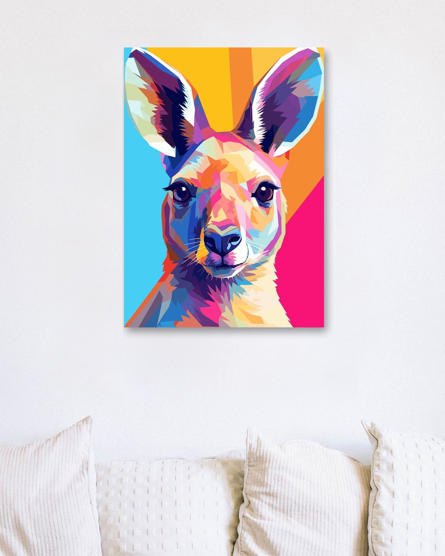 Animal Kangaroo Pop Art - @GreyArt