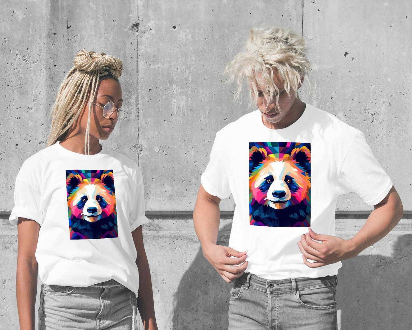 Animal Panda Pop Art - @GreyArt