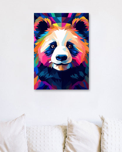 Animal Panda Pop Art - @GreyArt