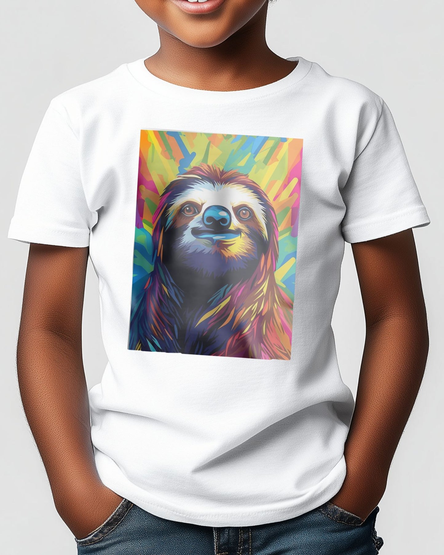 Animal Sloth Pop Art - @GreyArt