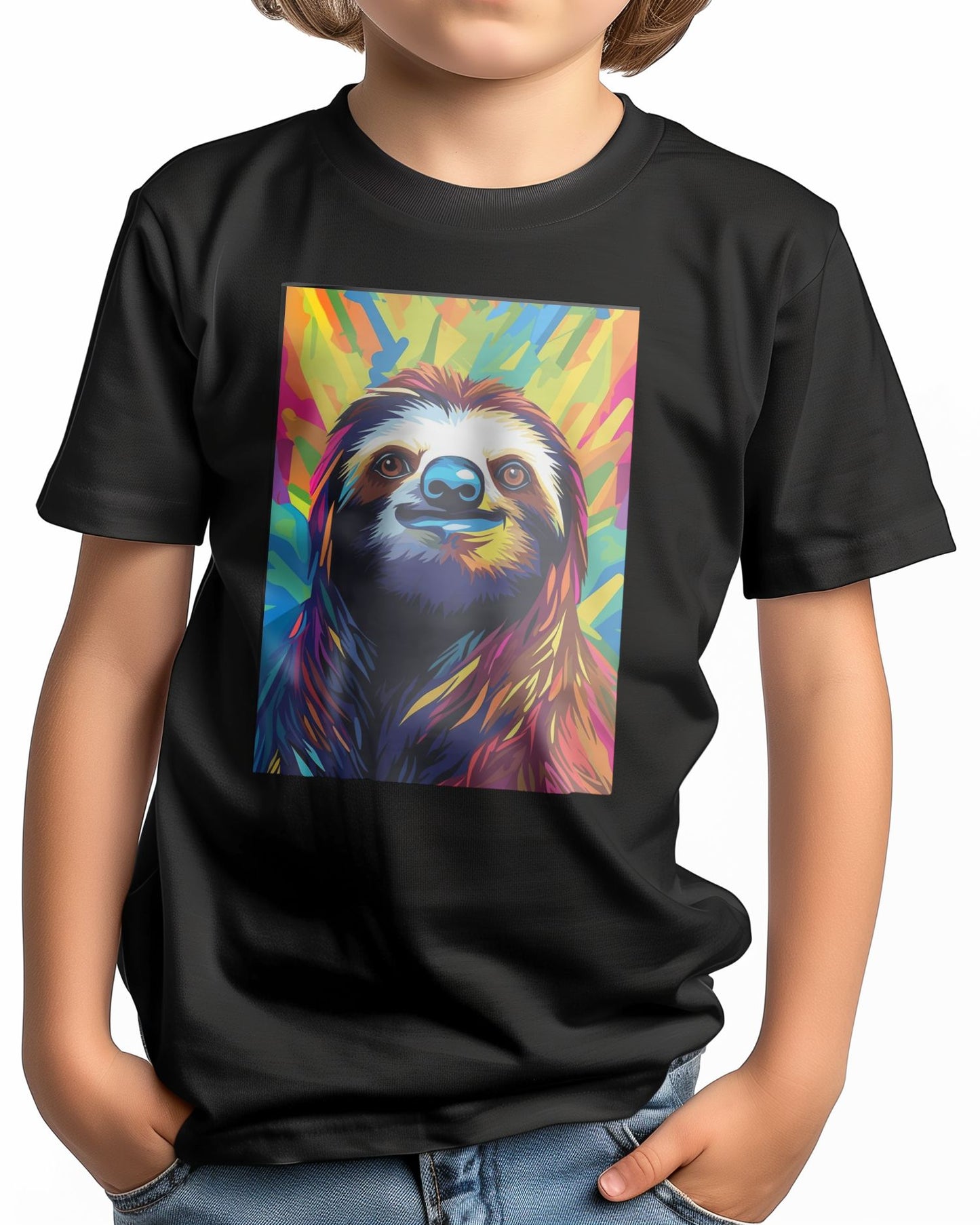 Animal Sloth Pop Art - @GreyArt