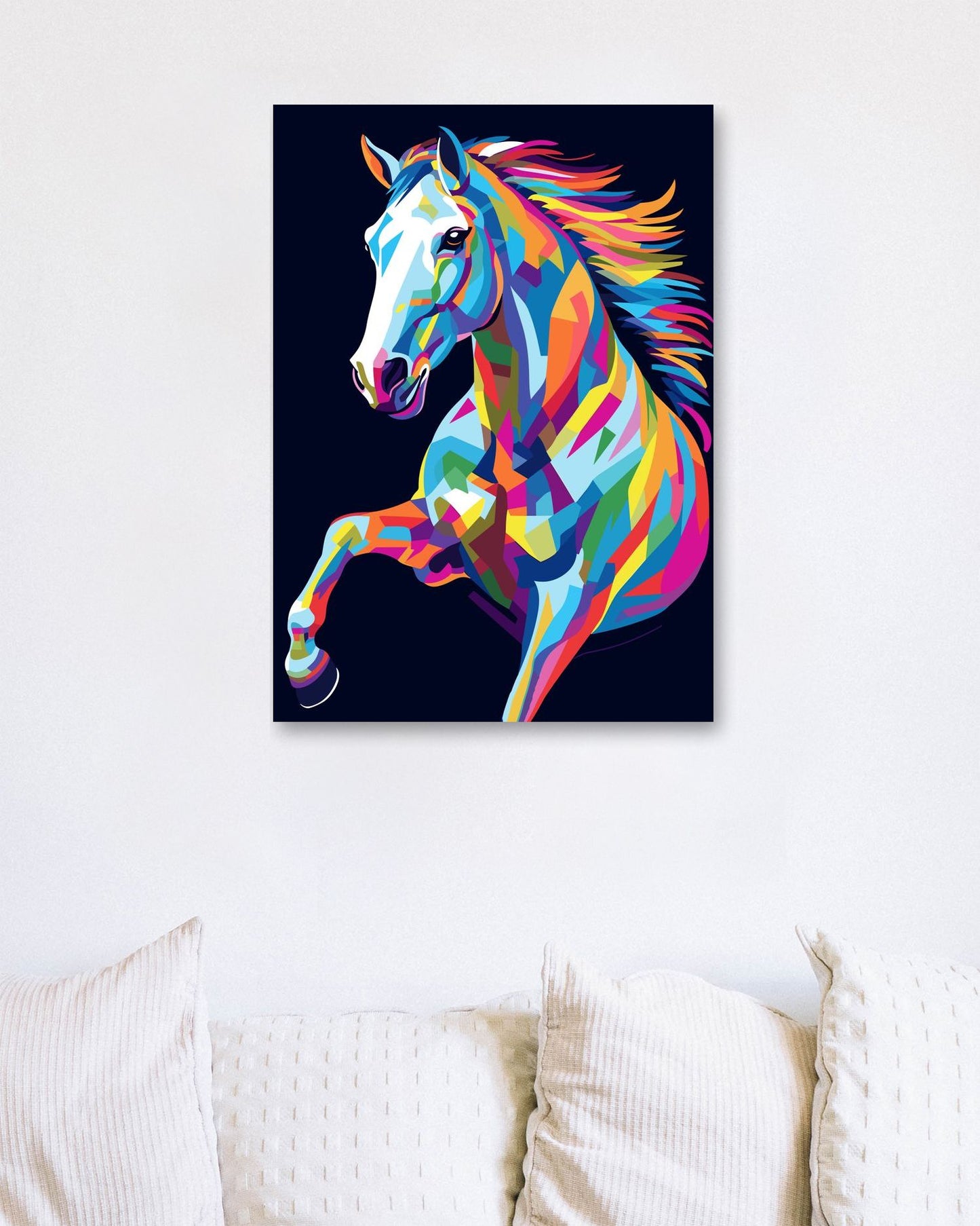 Horse Color Pop Art - @GreyArt