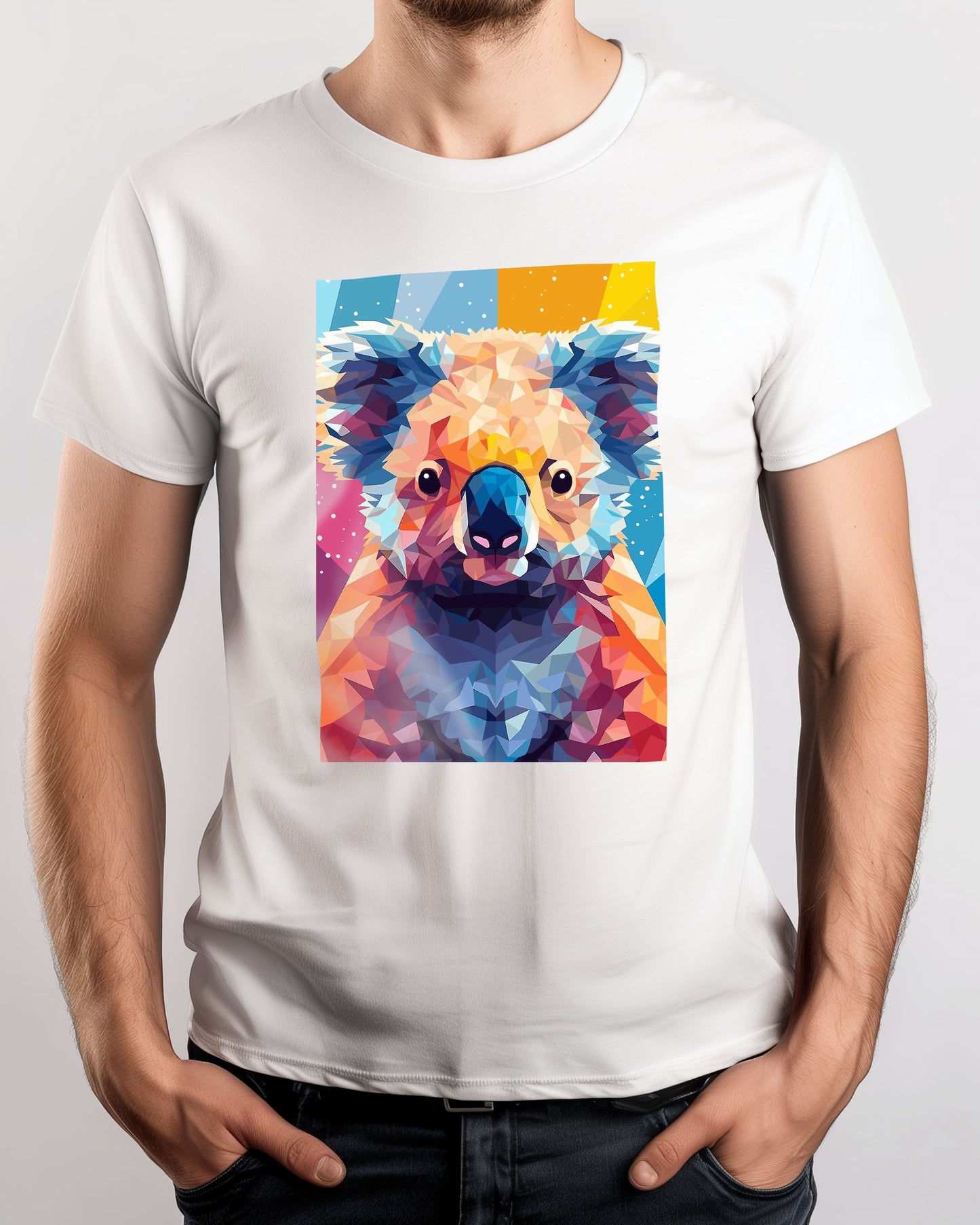 Animal Koala lowpoly Pop Art - @GreyArt