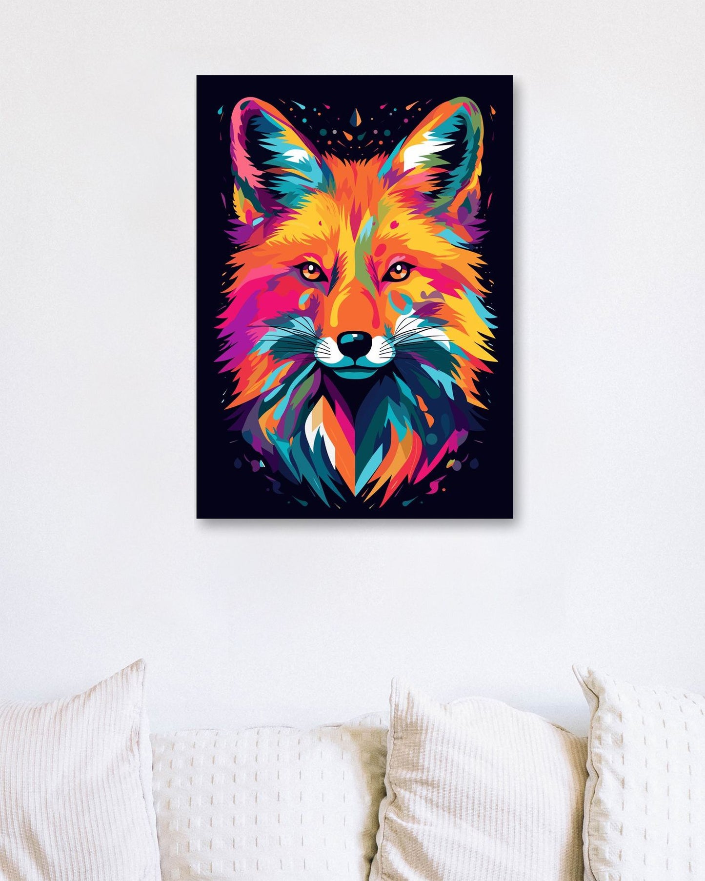 Animal Fox WPAP Pop Art - @GreyArt