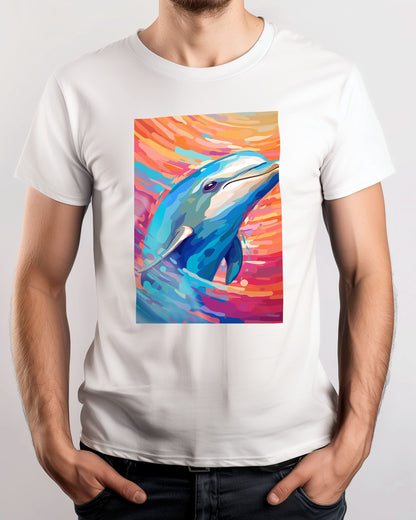 Dolphin Pop Art - @GreyArt