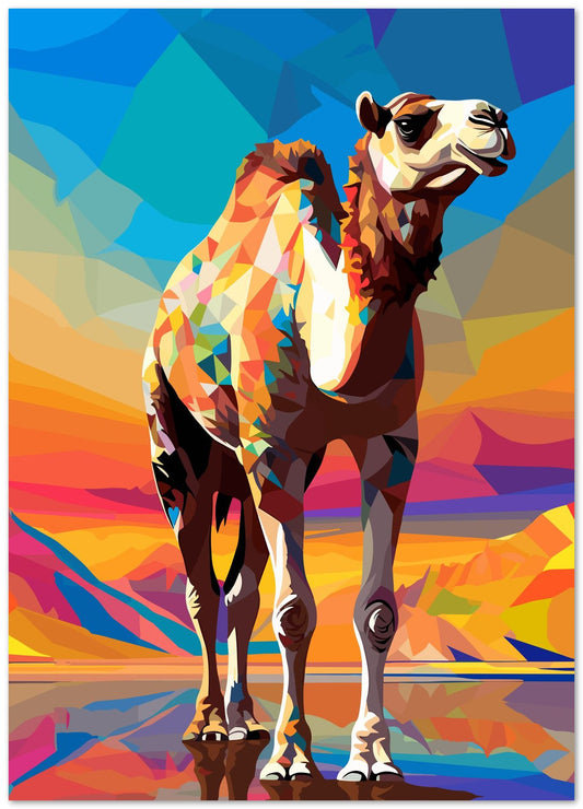 Animal Camel Pop Art - @GreyArt