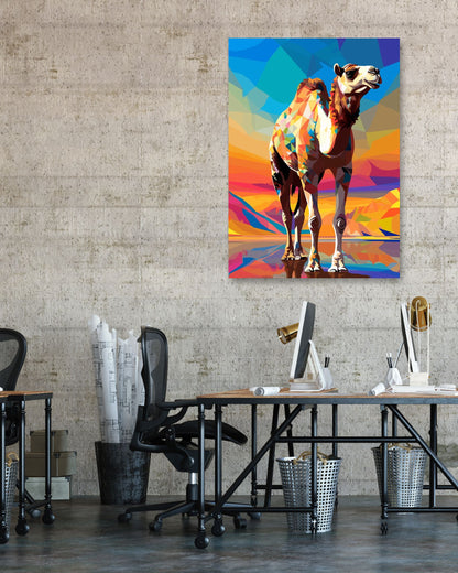 Animal Camel Pop Art - @GreyArt