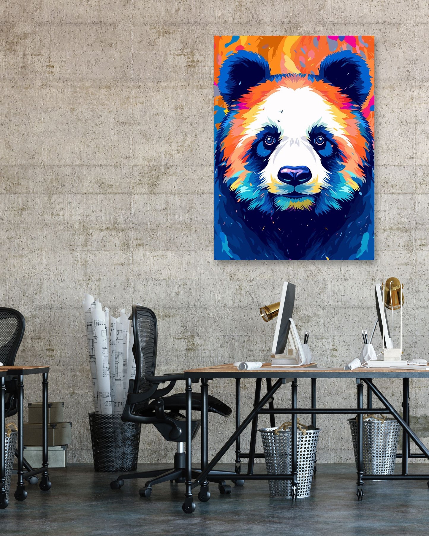 Panda WPAP - @GreyArt