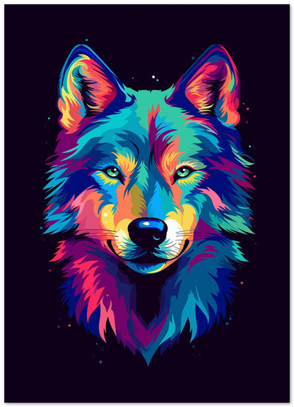 Wolf Animal Pop Art - @GreyArt