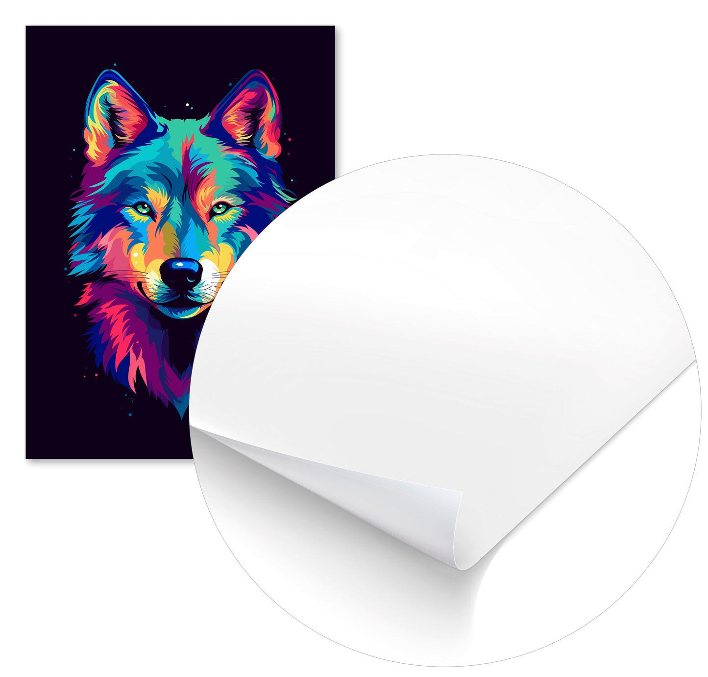 Wolf Animal Pop Art - @GreyArt