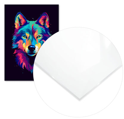 Wolf Animal Pop Art - @GreyArt