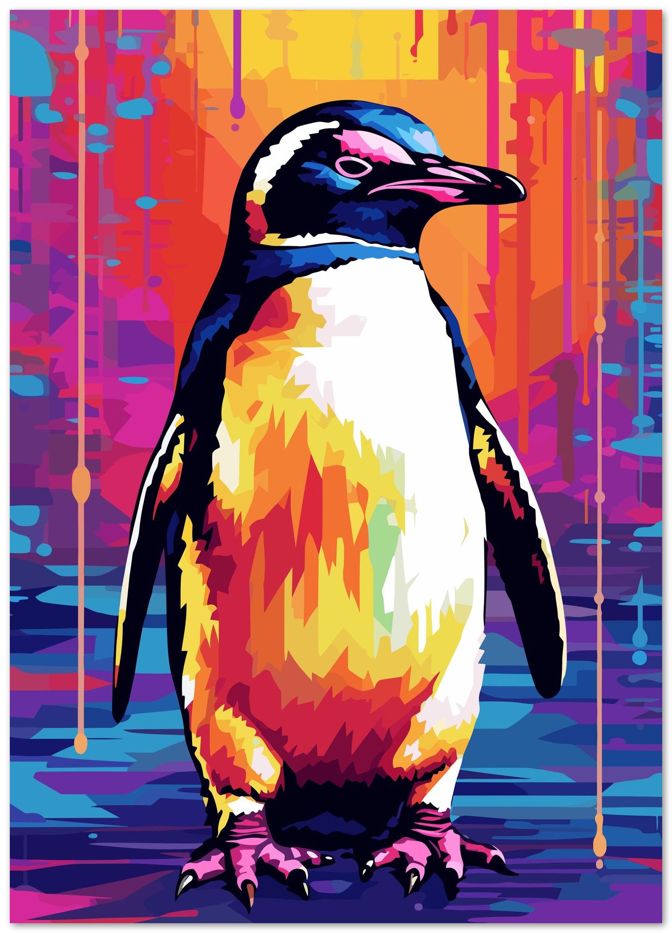 Penguin WPAP - @GreyArt