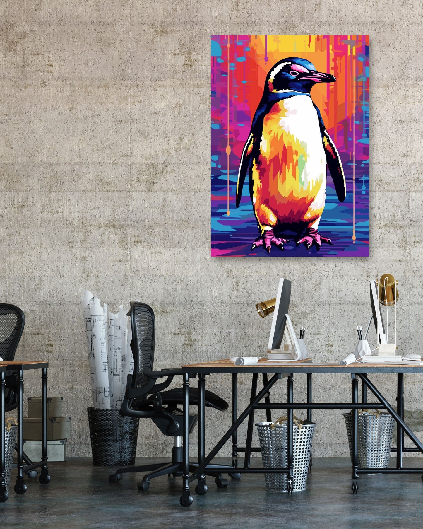 Penguin WPAP - @GreyArt