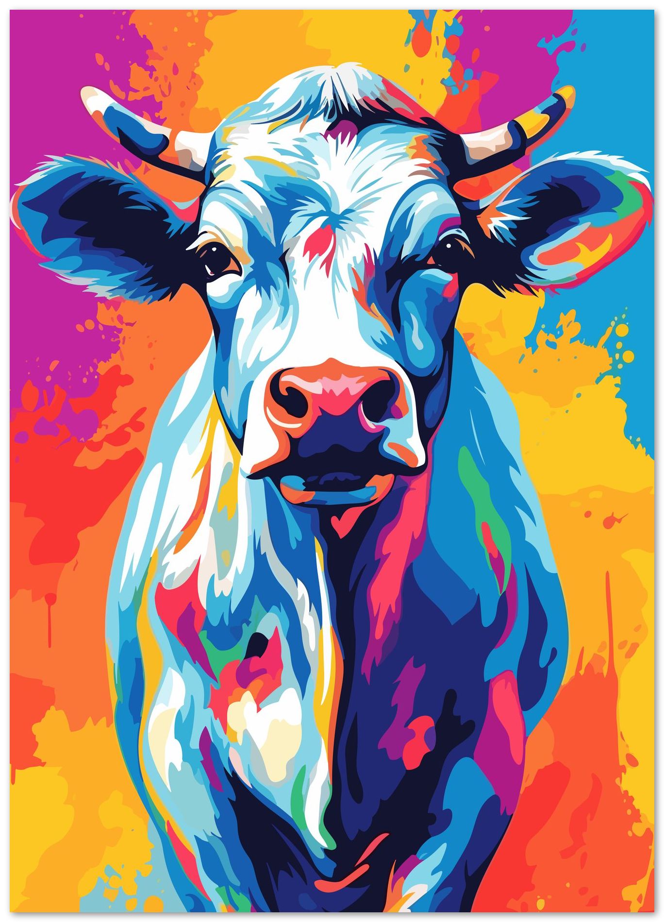 Cow WPAP - @GreyArt