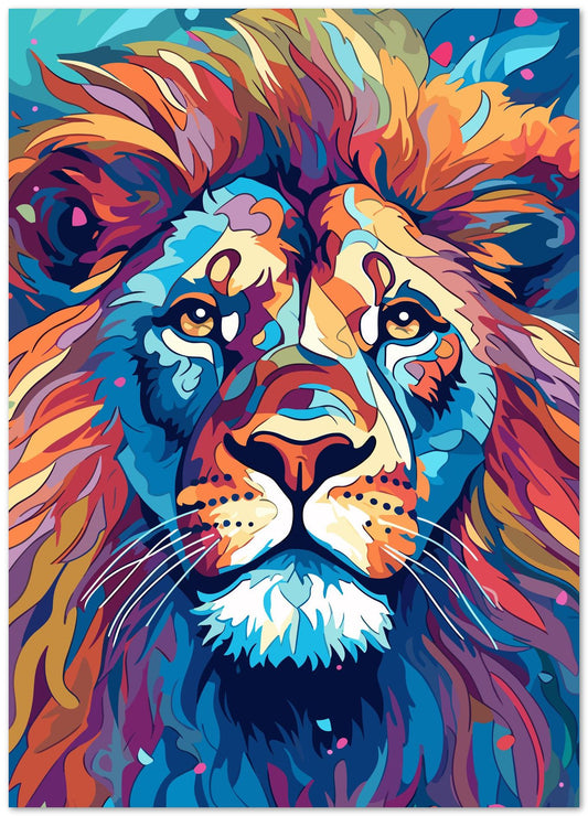 Lion King Popart - @GreyArt