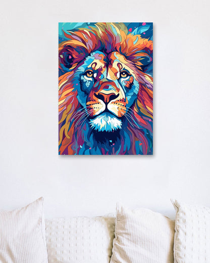 Lion King Popart - @GreyArt