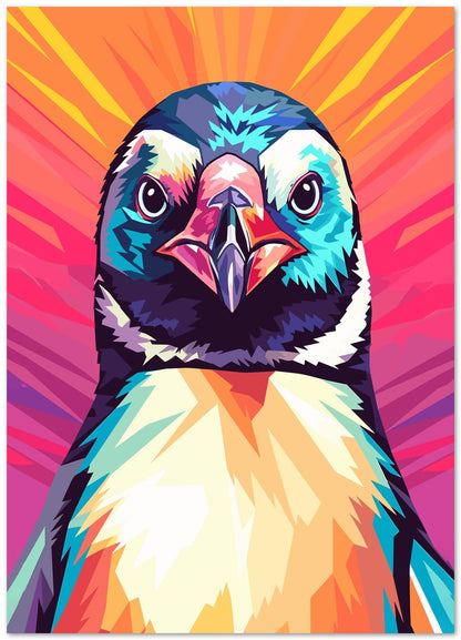 Penguin Animal WPAP - @GreyArt