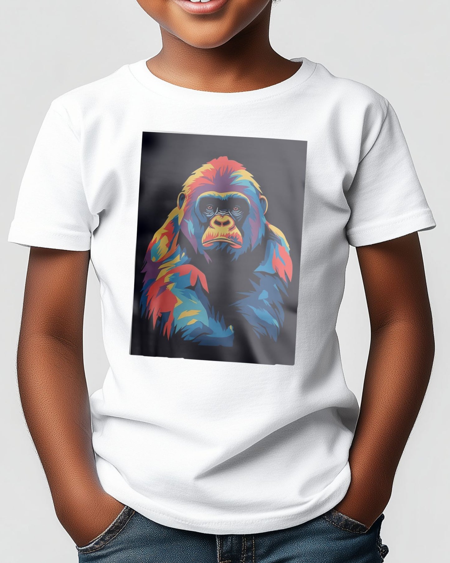 Monkey Gorilla WPAP - @GreyArt