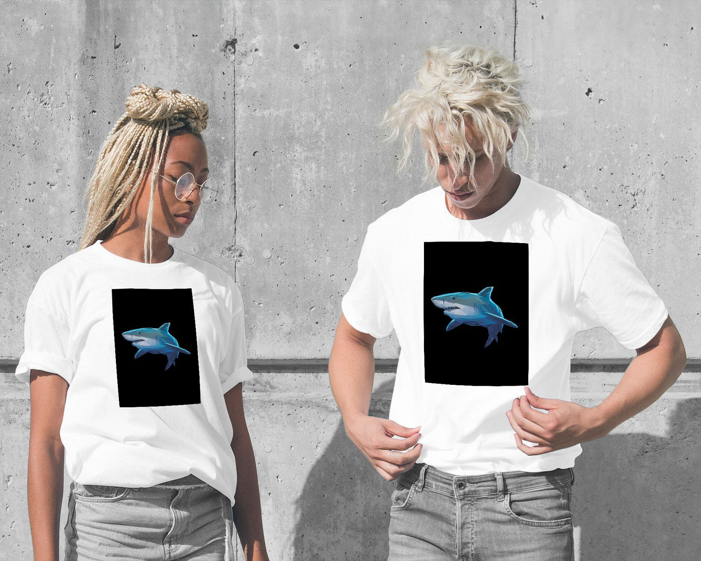 shark pop art - @Artnesia