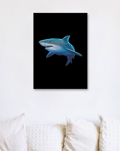 shark pop art - @Artnesia