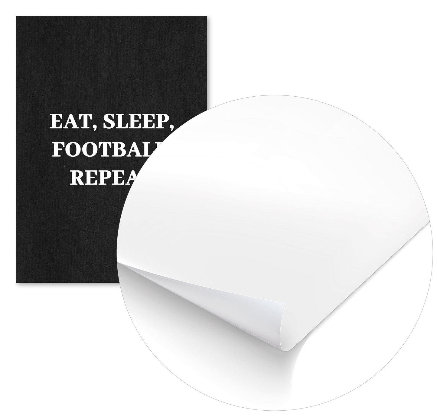 Eat sleep football - @Mobilunik