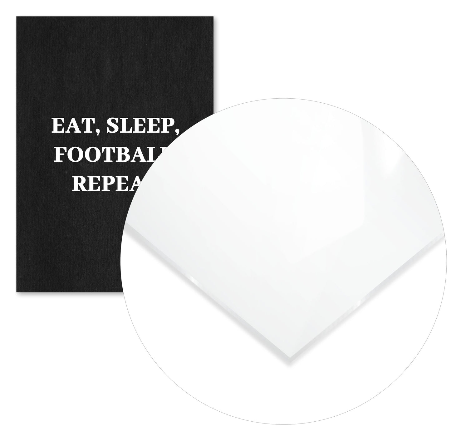 Eat sleep football - @Mobilunik