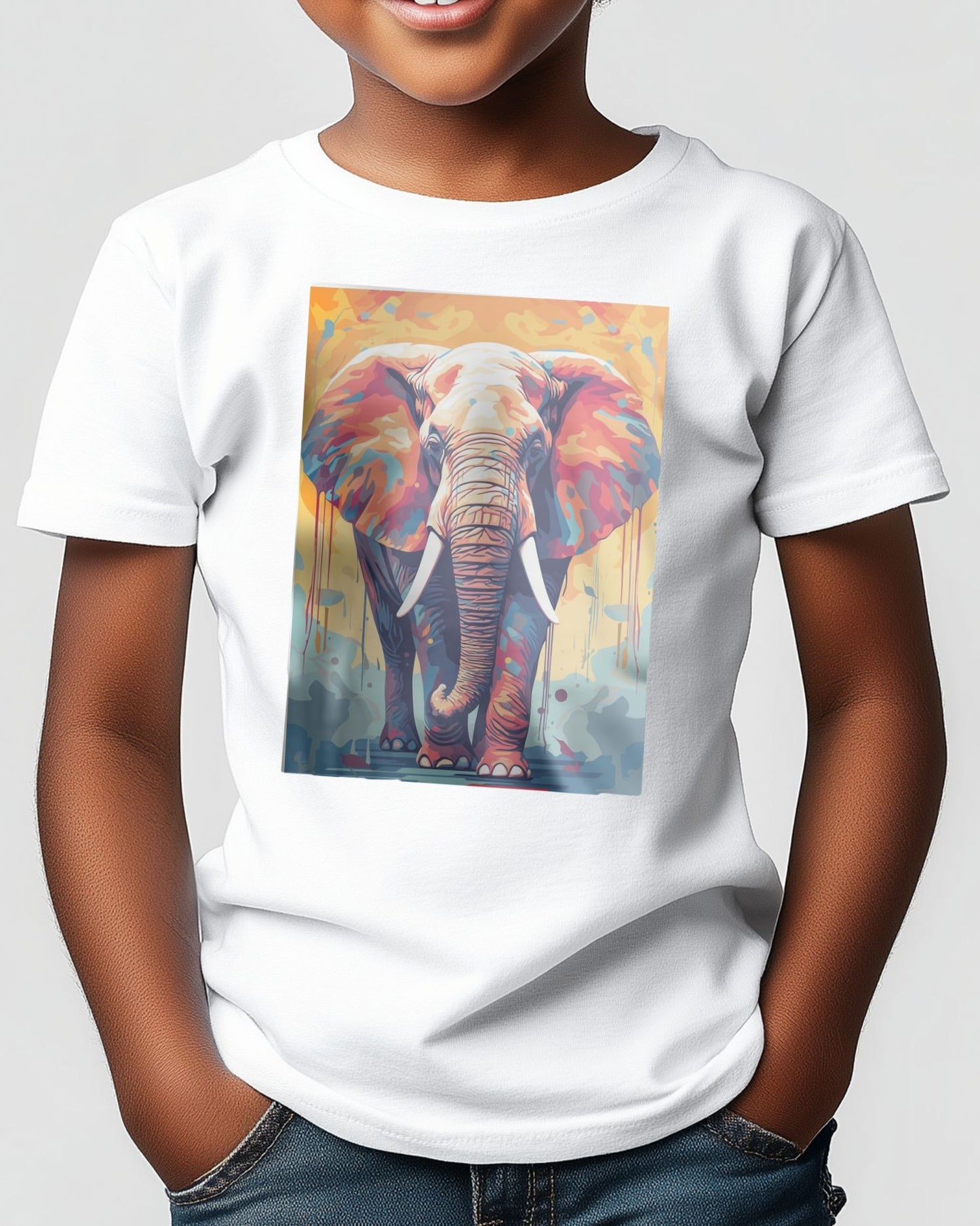 Elephant Pop Art 1 - @GreyArt