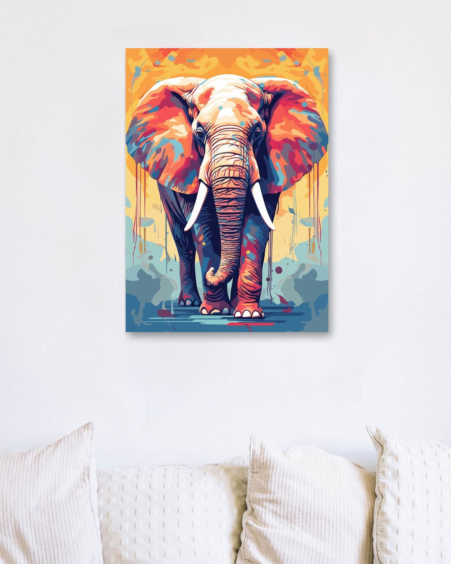Elephant Pop Art 1 - @GreyArt