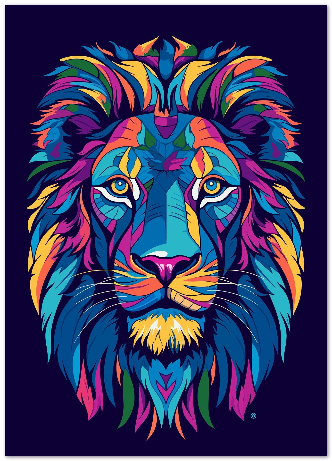 Lion King Popart 1 - @GreyArt