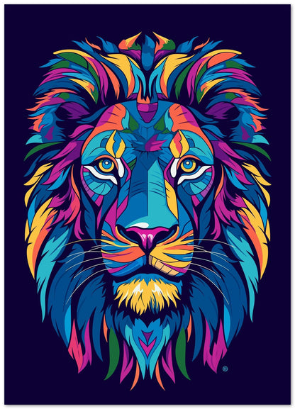 Lion King Popart 1 - @GreyArt