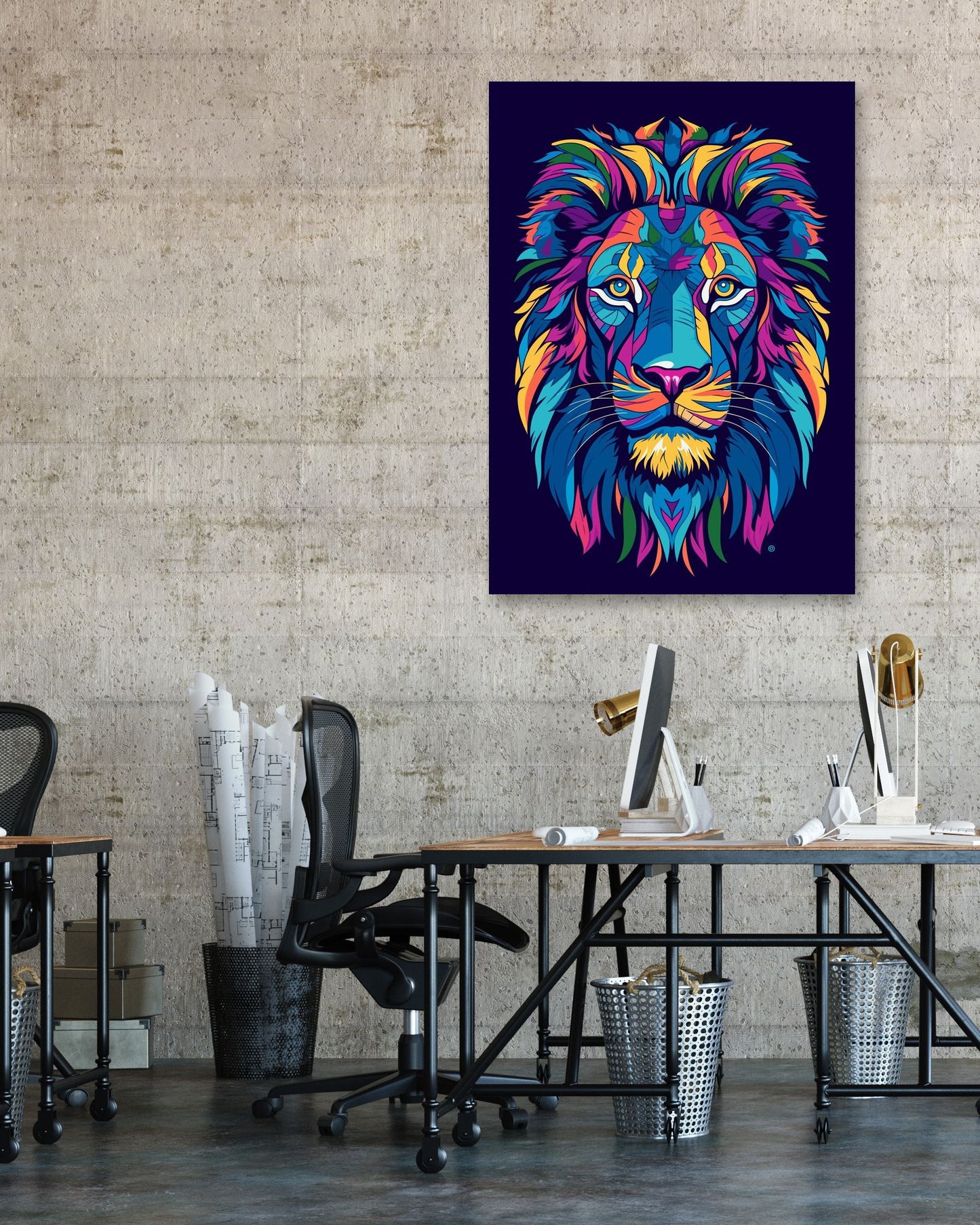 Lion King Popart 1 - @GreyArt