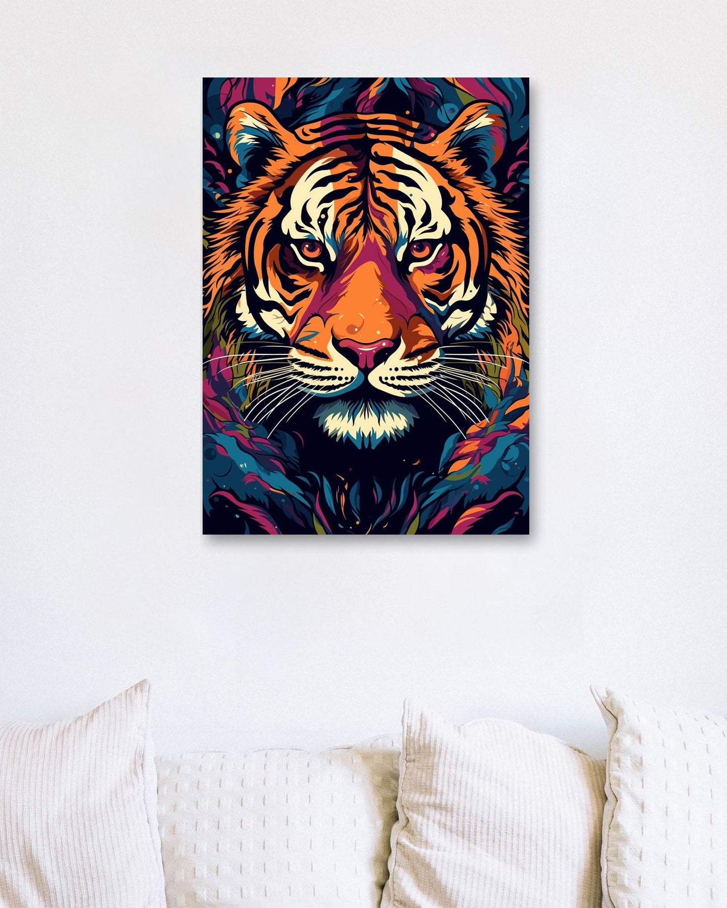 Tiger Pop Art 1 - @GreyArt