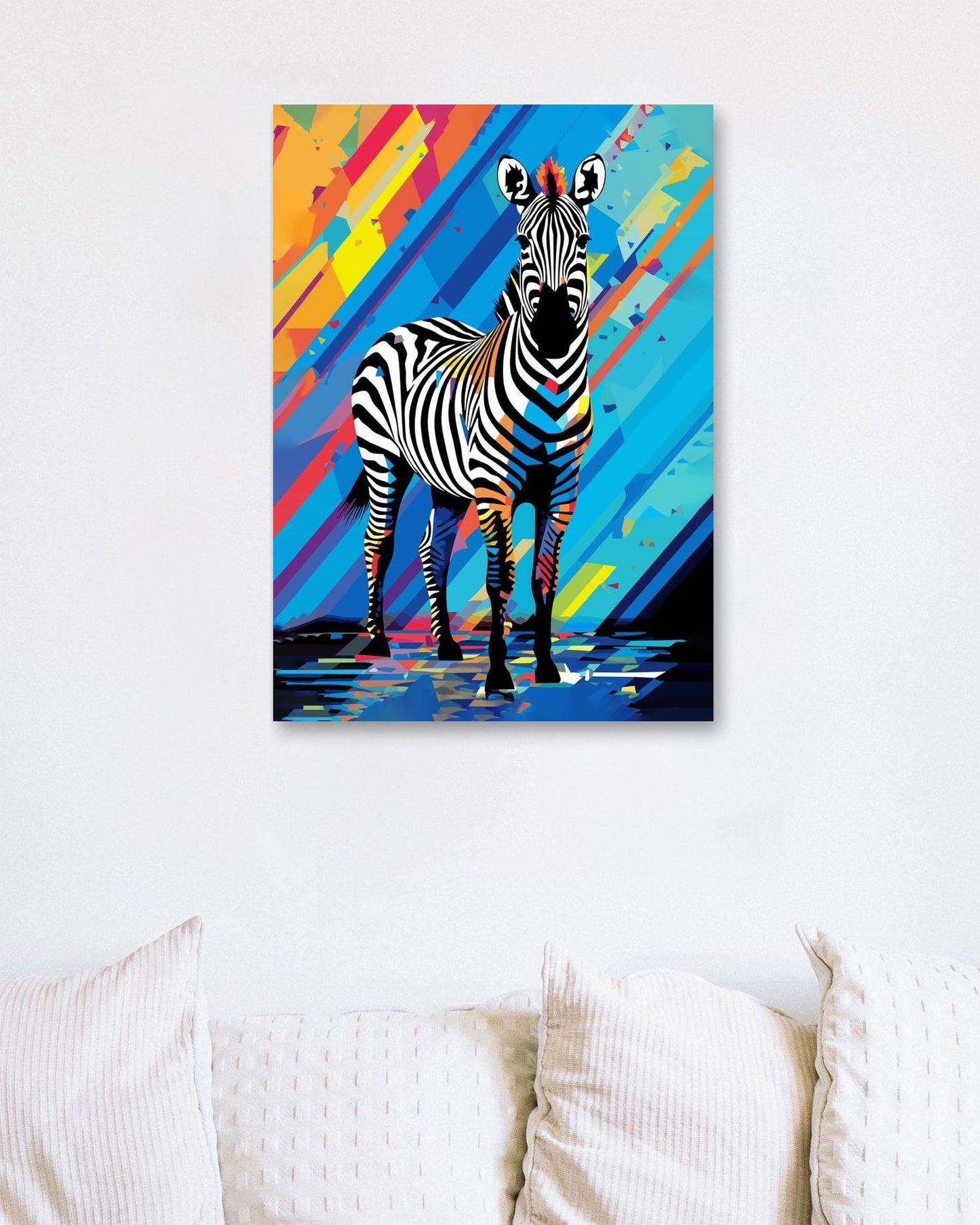 Animal Zebra Pop Art - @GreyArt