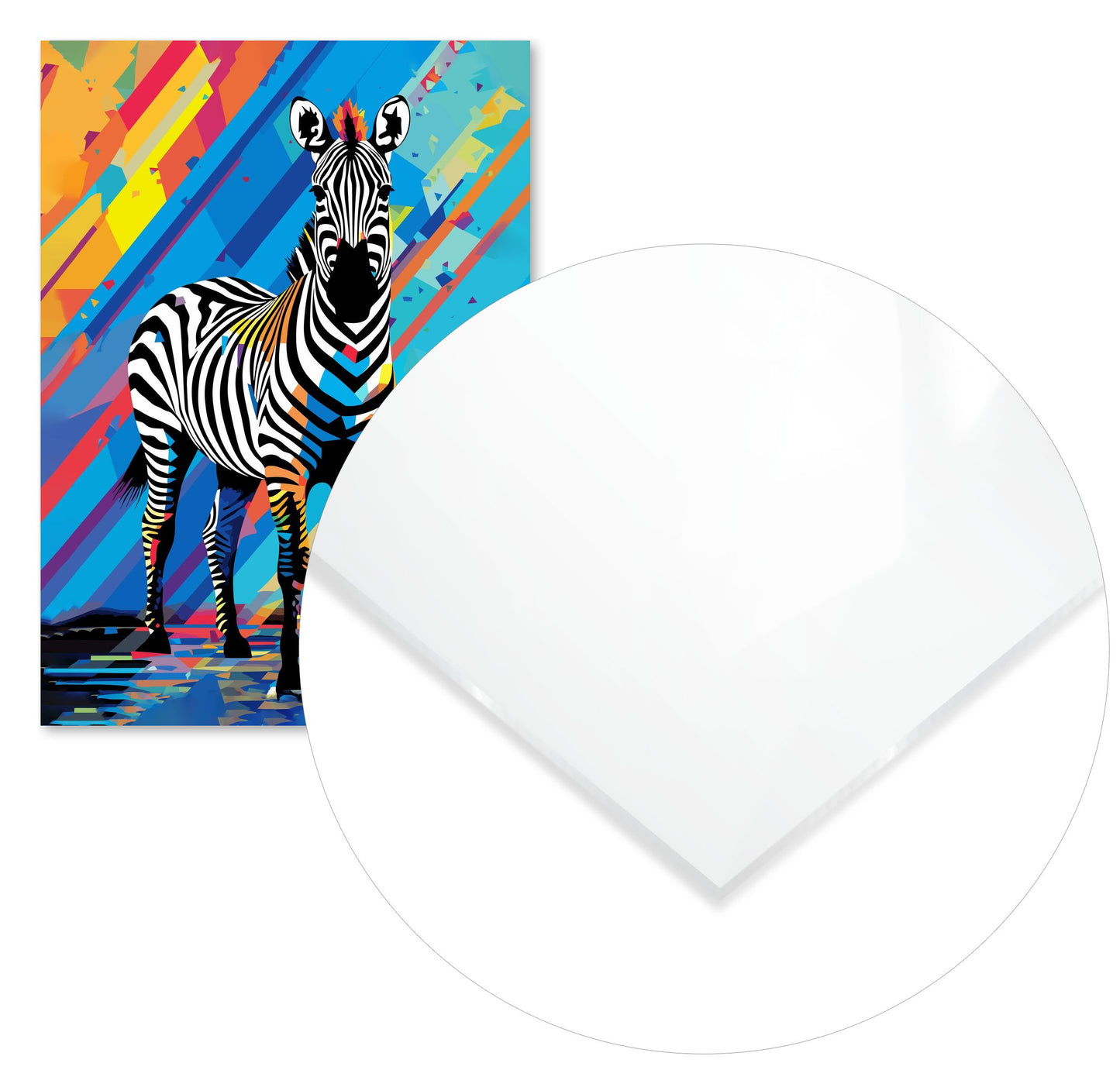 Animal Zebra Pop Art - @GreyArt