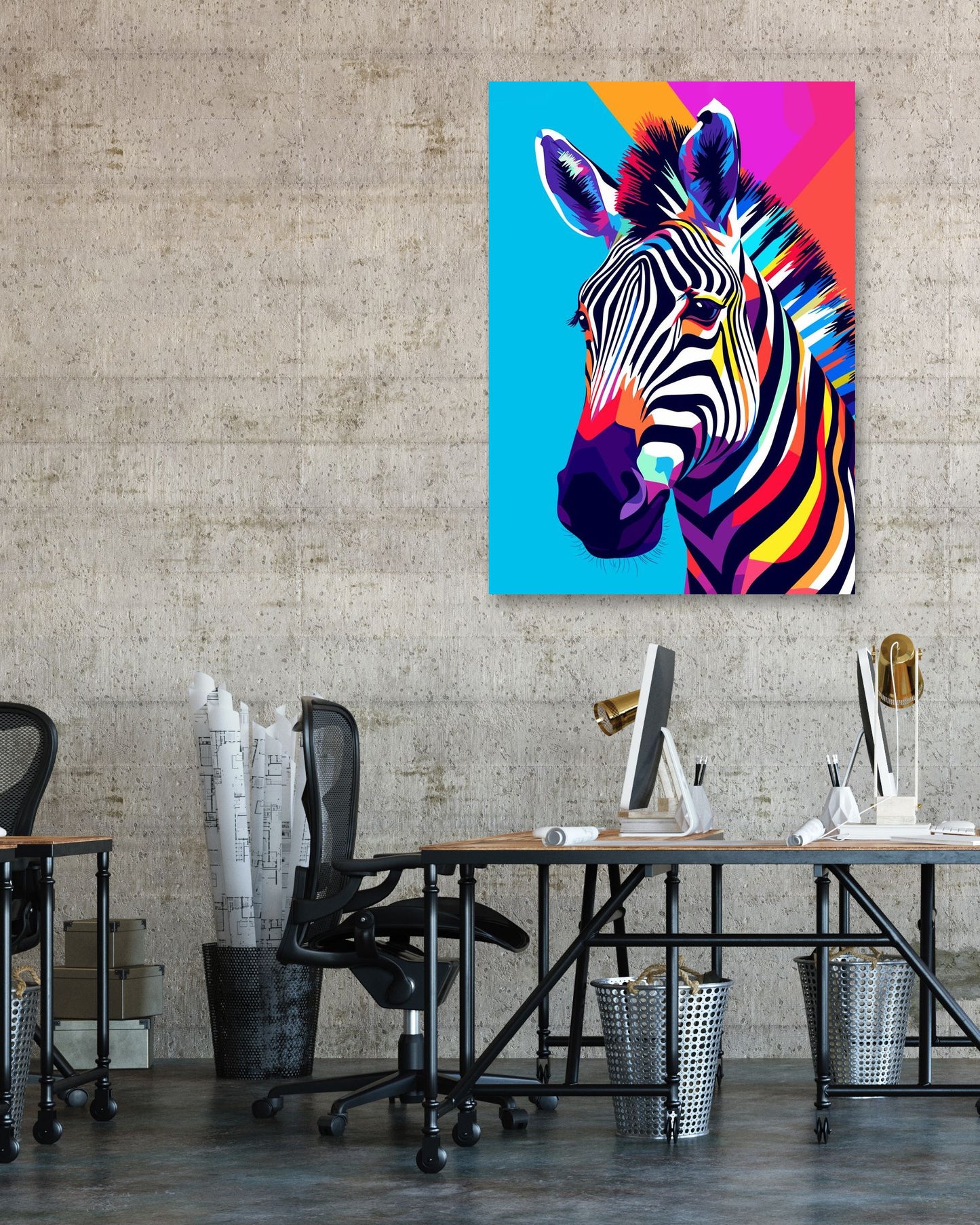 Zebra WPAP - @GreyArt