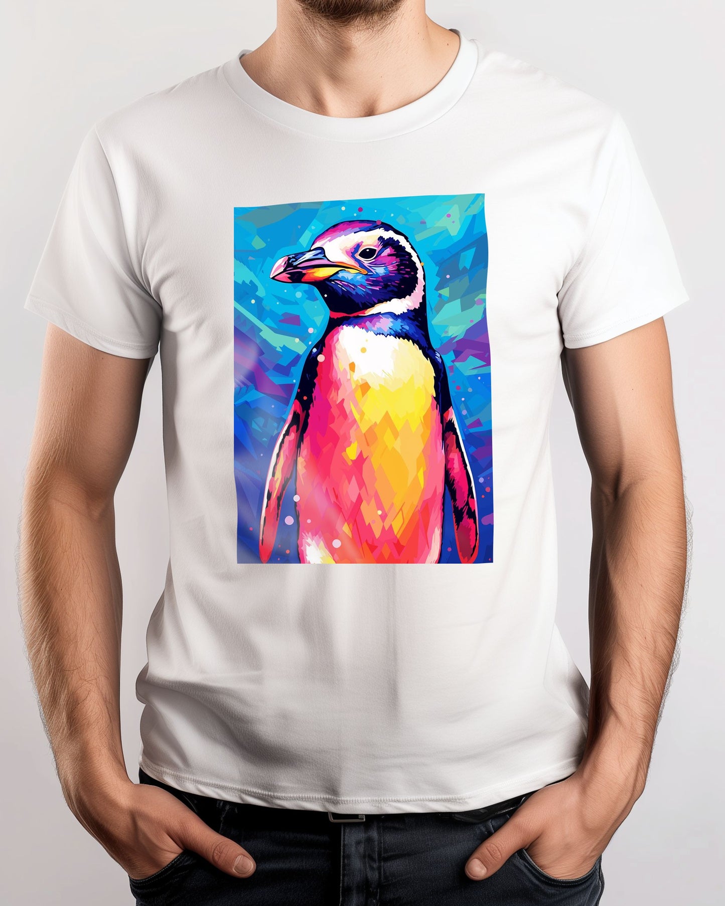 Penguin Animal WPAP 1 - @GreyArt