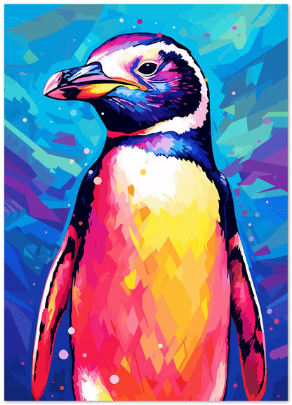 Penguin Animal WPAP 1 - @GreyArt