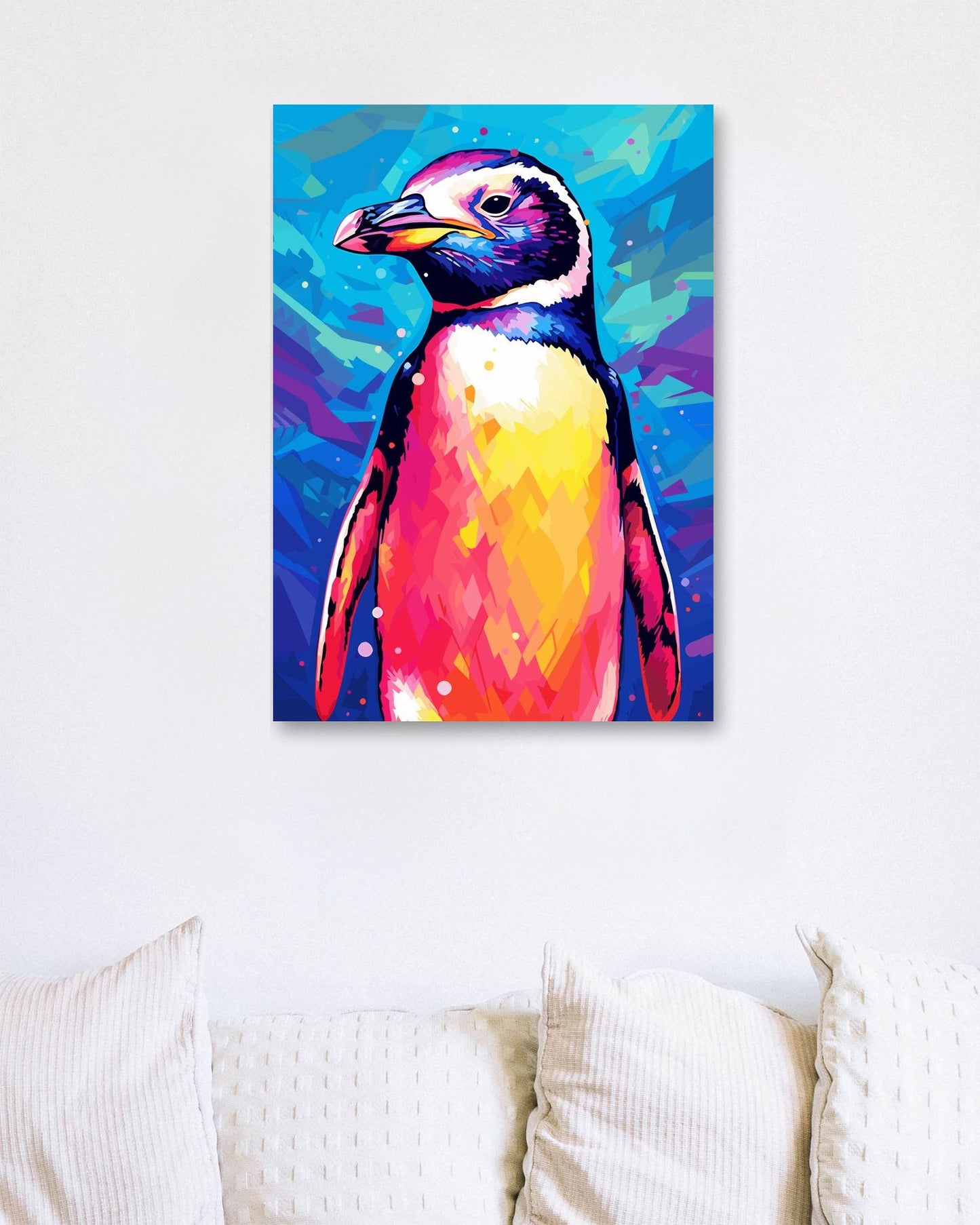 Penguin Animal WPAP 1 - @GreyArt