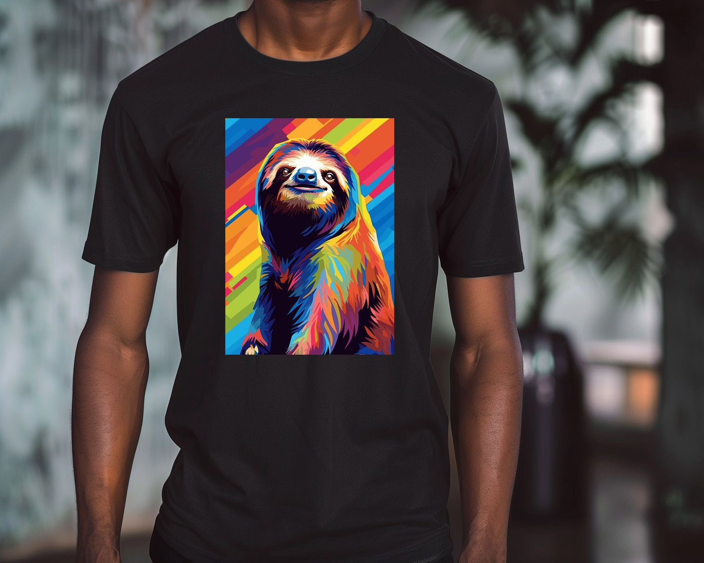 Sloth Pop Art - @GreyArt