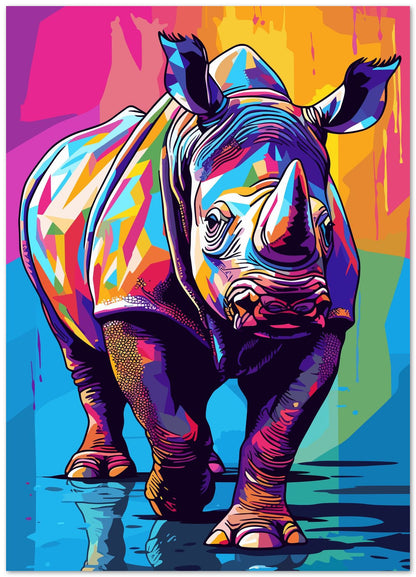 Rhino Pop Art - @GreyArt