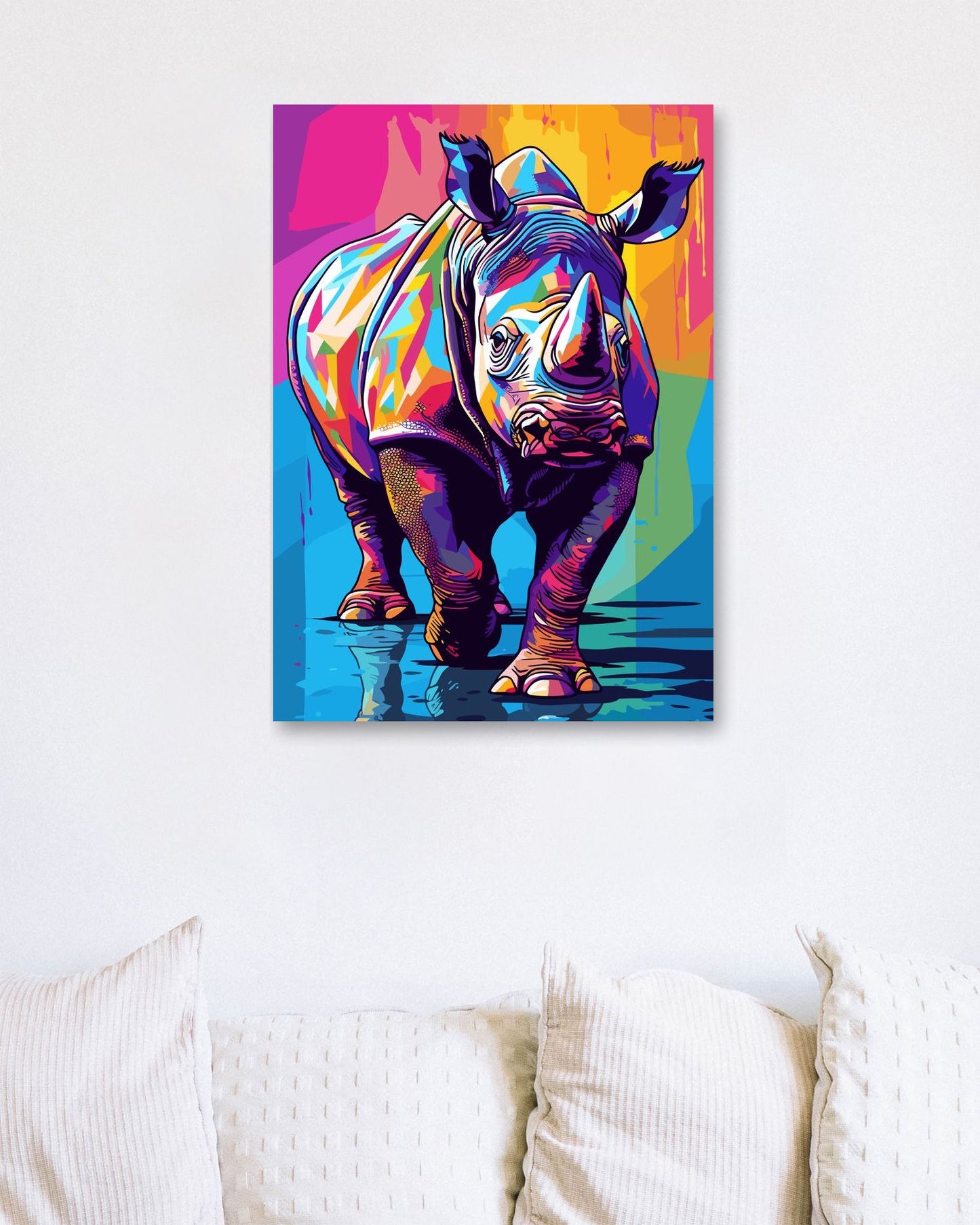 Rhino Pop Art - @GreyArt