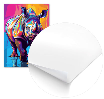 Rhino Pop Art - @GreyArt