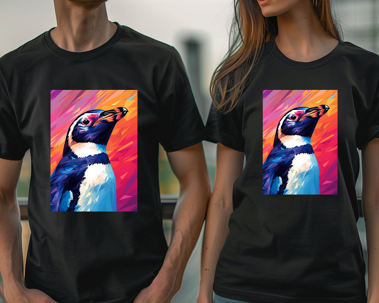 Penguin Animal WPAP 2 - @GreyArt