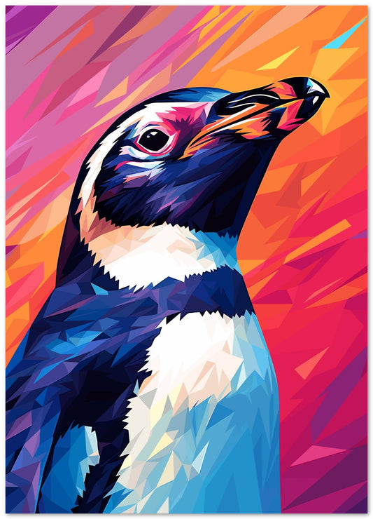 Penguin Animal WPAP 2 - @GreyArt