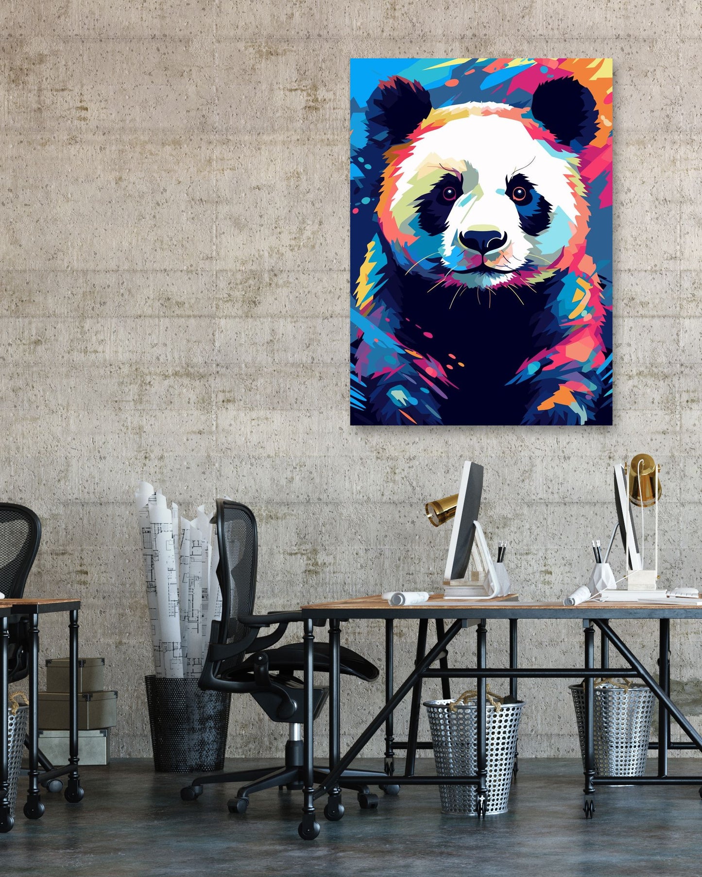 Panda WPAP 1 - @GreyArt