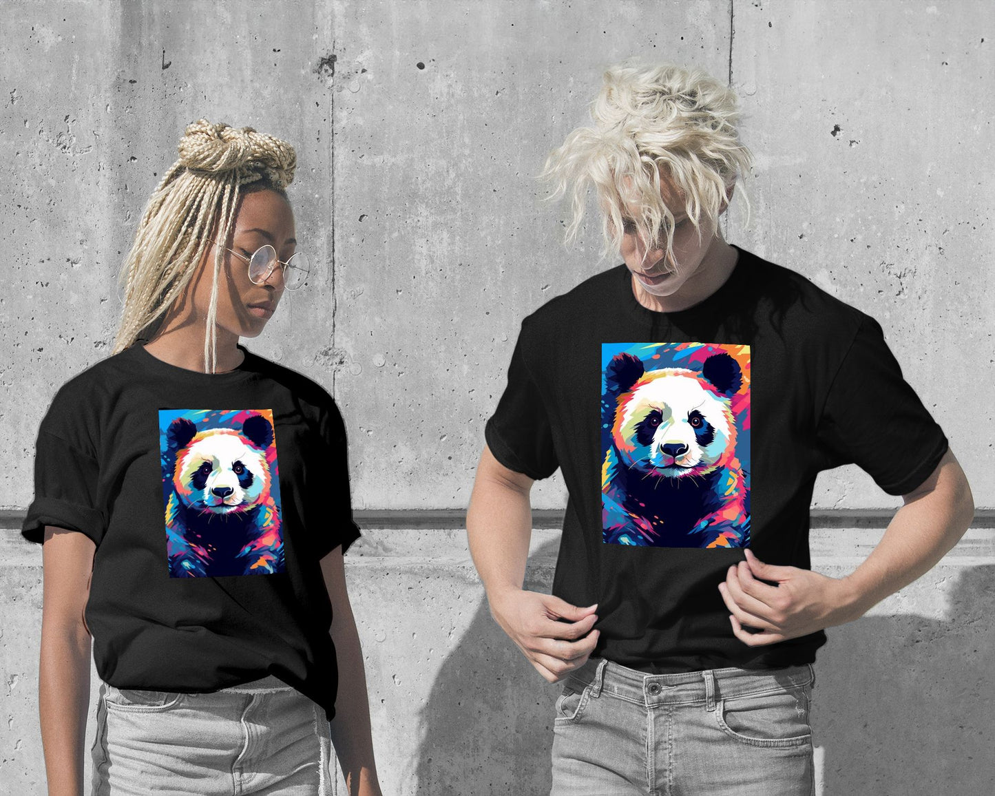 Panda WPAP 1 - @GreyArt