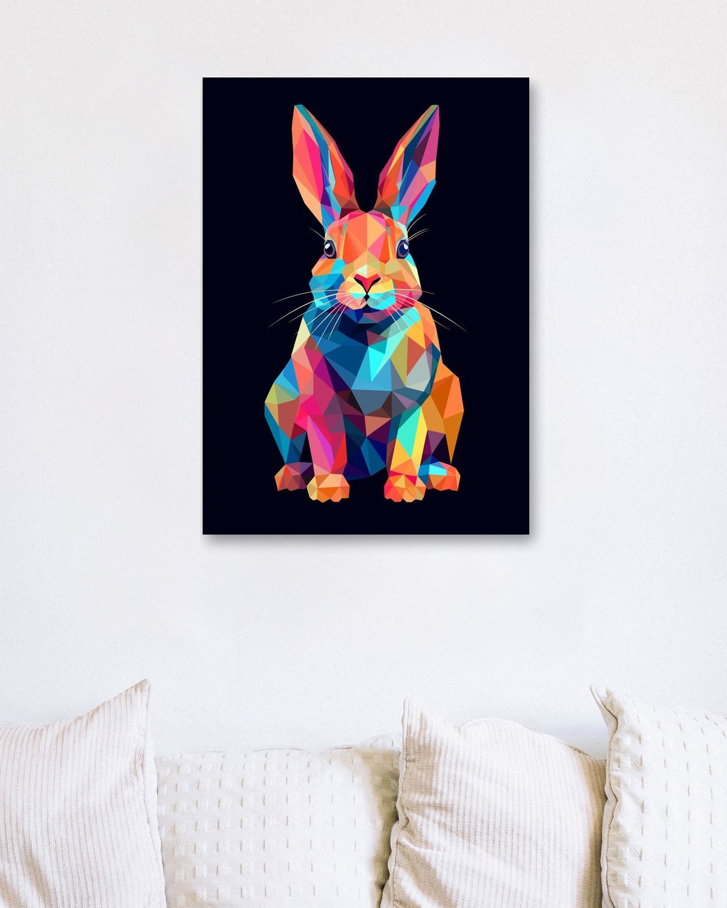 Rabbit Animal Pop Art 1 - @GreyArt