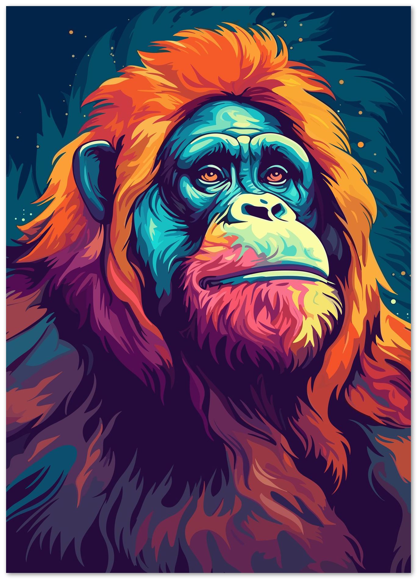 Orangutan WPAP 1 - @GreyArt