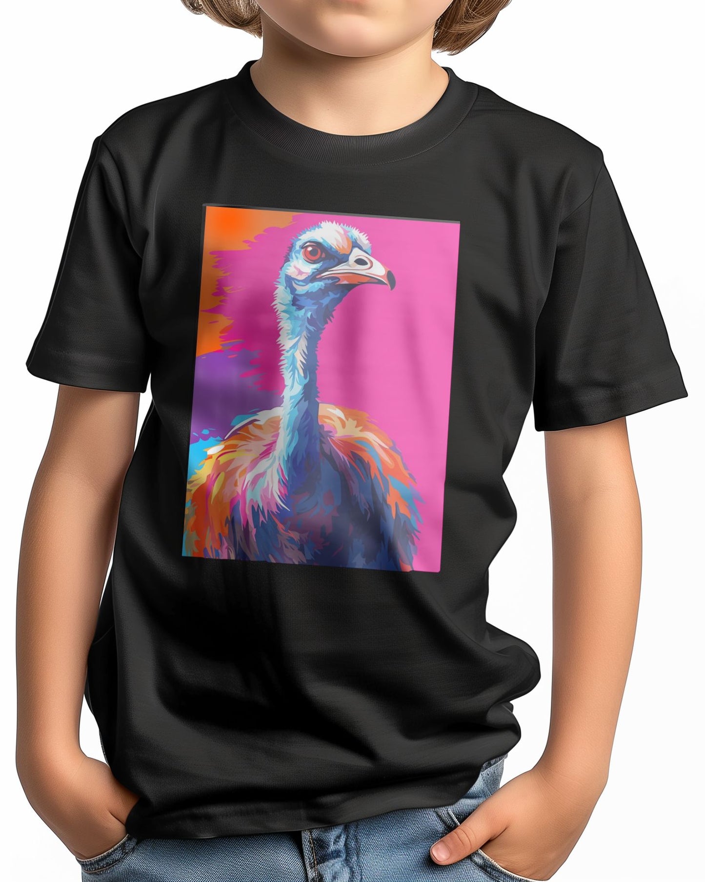 Ostrich Bird WPAP - @GreyArt