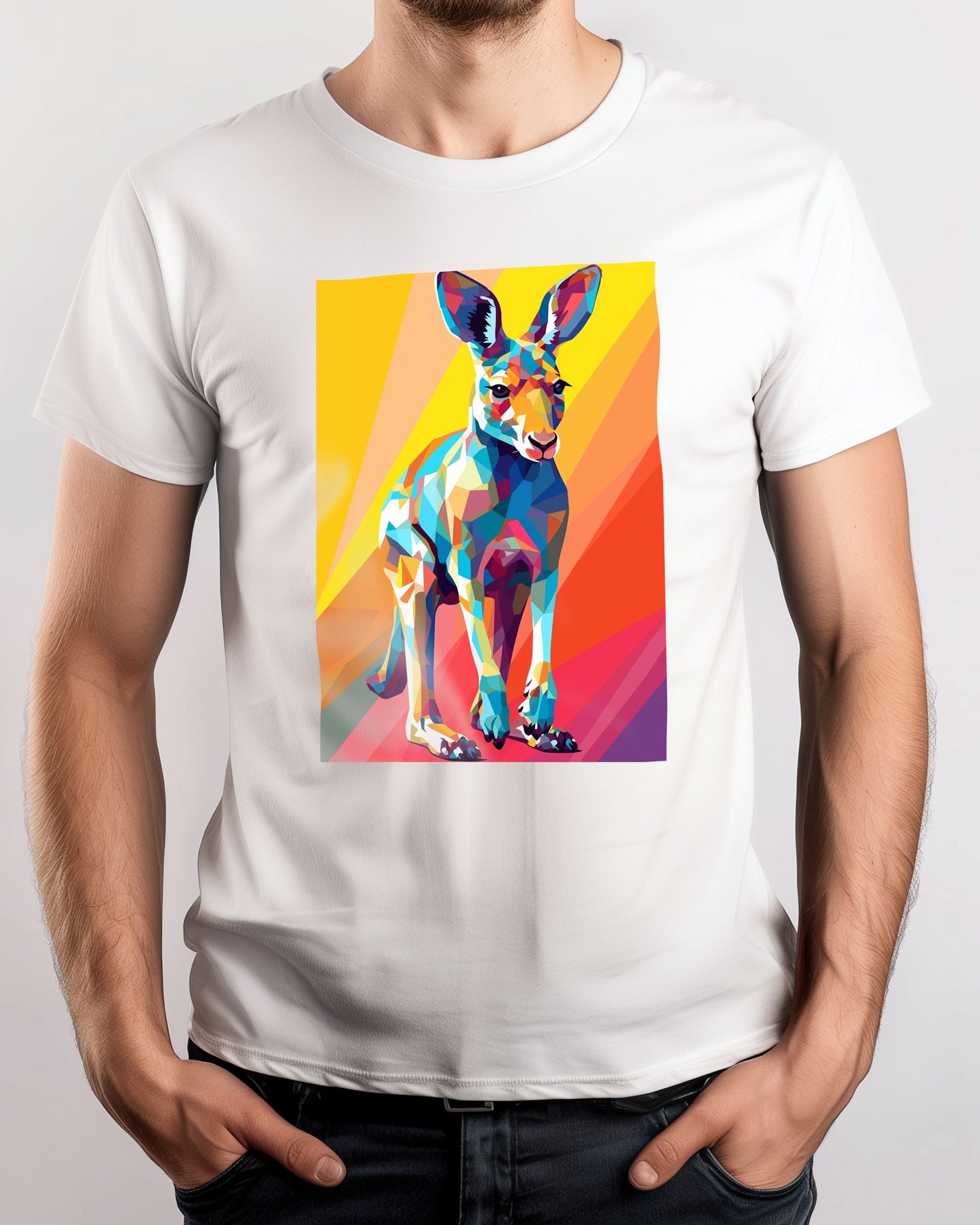 Kangaroo WPAP - @GreyArt